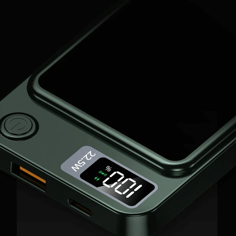 10000mAh Trådlös Magnetisk Powerbank - Bild 6