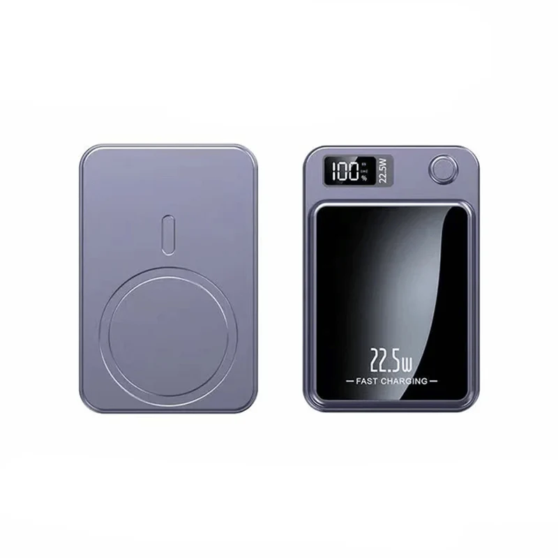10000mAh Trådlös Magnetisk Powerbank - Bild 4