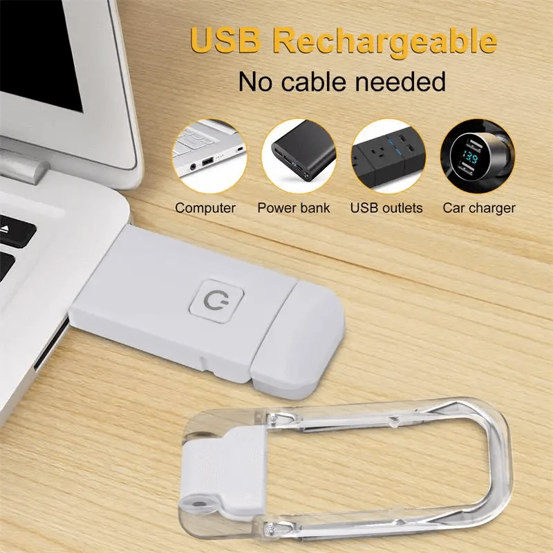 USB-laddningsbar Bok- & Läslampa - Bild 9