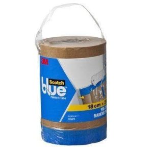 3M Scotchblue™ förtejpat maskeringspapper refill 180mm x 25m